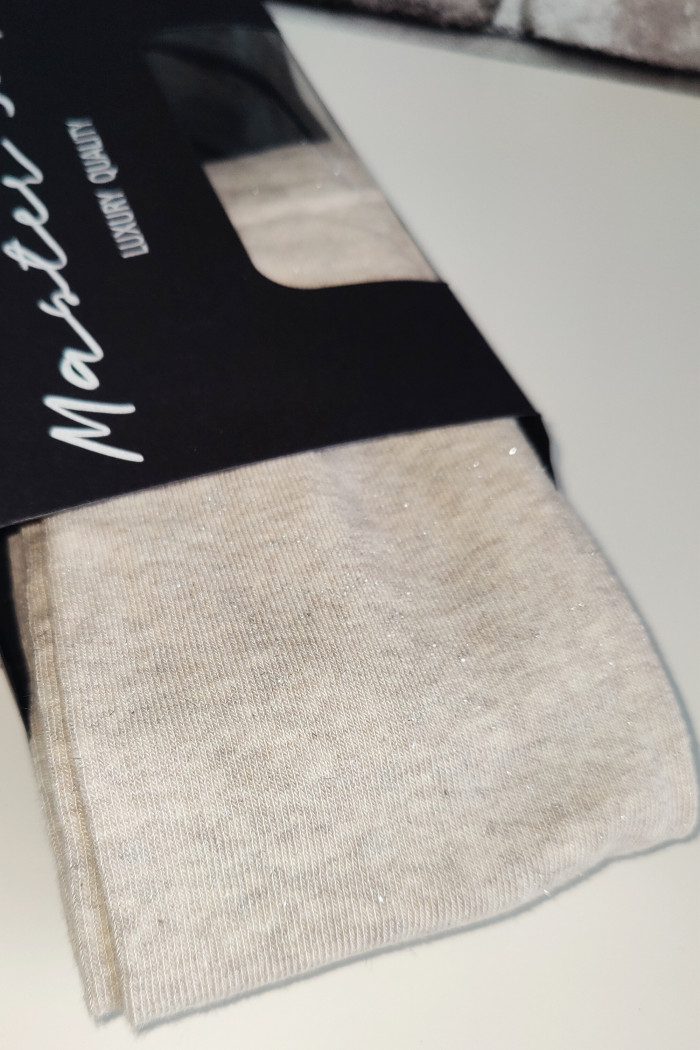 Теплі колготки бавовняні з люрексом MasterStep 8610 — Купити в Dorin.shop | Ціна, Фото