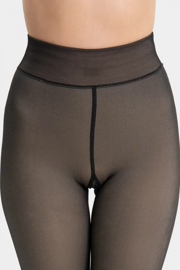 Легинсы теплые с эффектом тюля "вторая кожа" Caimax RF683 Termico  — Заказать онлайн с доставкой