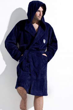Халат чоловічий теплий з капюшоном L&L IWO — Купити в Dorin.shop | Ціна, Фото