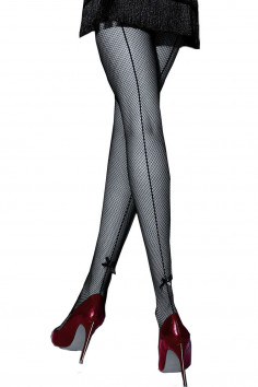 Колготки в сітку зі стрілкою та бантиками Knittex Adora Rete — Купити в Dorin.shop | Ціна, Фото