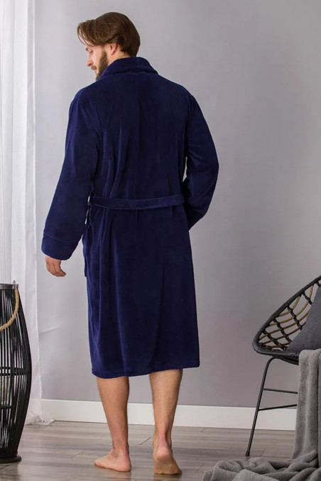 Халат мужской теплый Key MGL 191 B21  — Заказать онлайн с доставкой