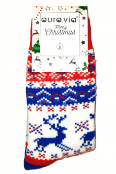 Шкарпетки махрові новорічні Aura.Via SFV95 — Купити в Dorin.shop | Ціна, Фото 2