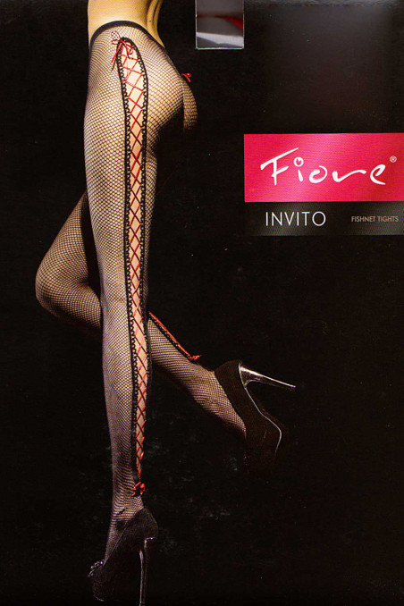 Колготки в сітку зі шнурівкою FIORE INVITO — Купити в Dorin.shop | Ціна, Фото