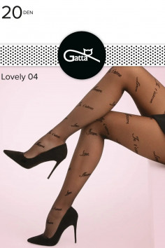 Колготки з написами GATTA Lovely 04 20d — Купити в Dorin.shop | Ціна, Фото 2