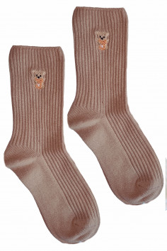 Шкарпетки бавовняні в рубчик з ведмедиками Dorin BY560 Teddy — Купити в Dorin.shop | Ціна, Фото 2