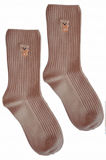 Шкарпетки бавовняні в рубчик з ведмедиками Dorin BY560 Teddy — Купити в Dorin.shop | Ціна, Фото