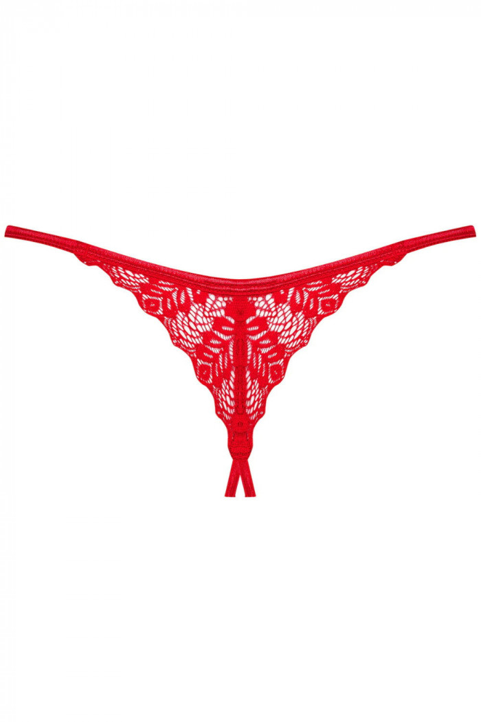 Трусики з інтимним вирізом Obsessive Ingridia otwarte — Купити в Dorin.shop | Ціна, Фото
