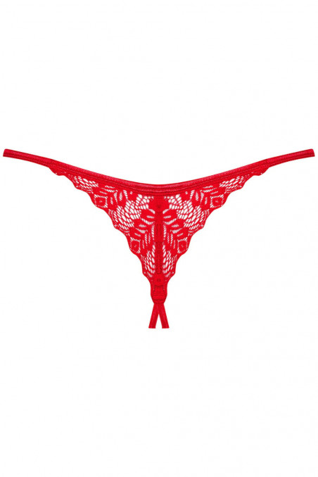 Трусики з інтимним вирізом Obsessive Ingridia otwarte — Купити в Dorin.shop | Ціна, Фото