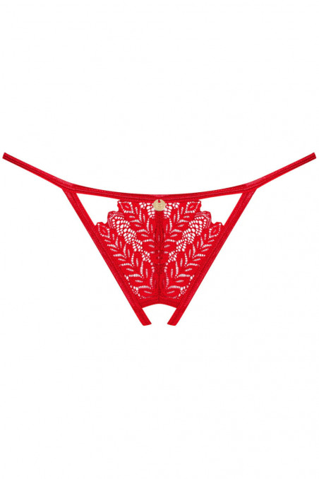 Трусики з інтимним вирізом Obsessive Ingridia otwarte — Купити в Dorin.shop | Ціна, Фото