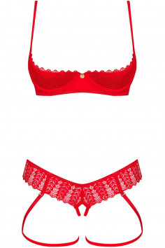 Комплект білизни відкритий Obsessive Ingridia set otwarty — Купити в Dorin.shop | Ціна, Фото 2