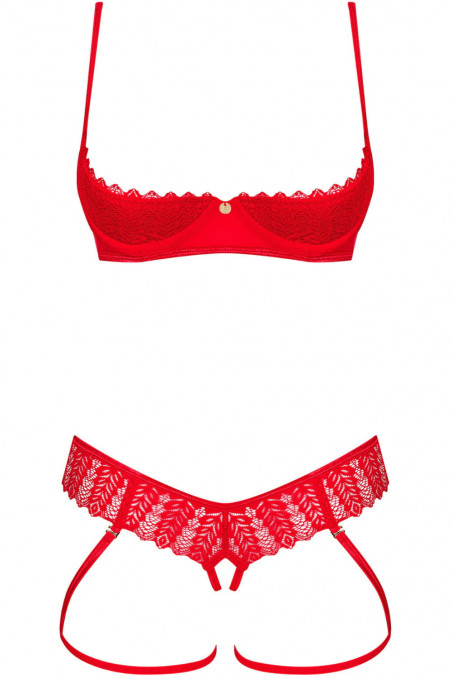 Комплект білизни відкритий Obsessive Ingridia set otwarty — Купити в Dorin.shop | Ціна, Фото