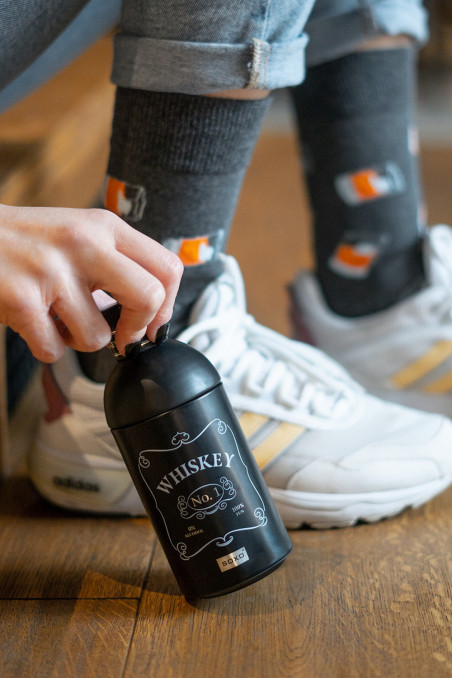 Носки мужские в подарочной бутылке Виски Soxo Whiskey Good Stuff  — Заказать онлайн с доставкой