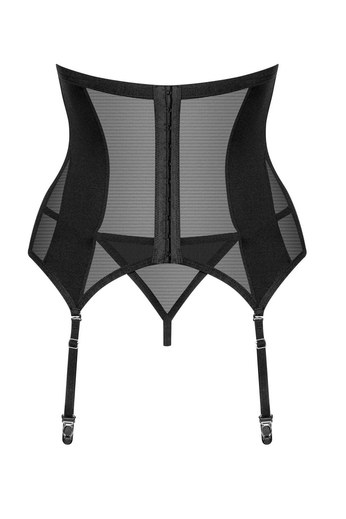 Корсет открытый с трусиками Obsessive Chic Amoria corset  — Заказать онлайн с доставкой