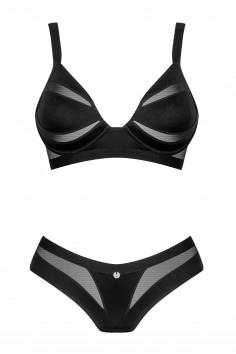 Комплект белья Obsessive Chic Amoria set  — Заказать онлайн с доставкой 2