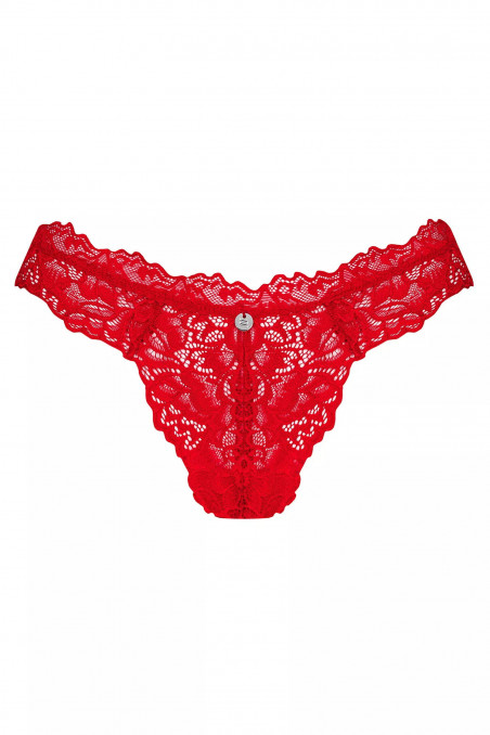 Трусики-стринг кружевные Obsessive Amor Cherris  — Заказать онлайн с доставкой
