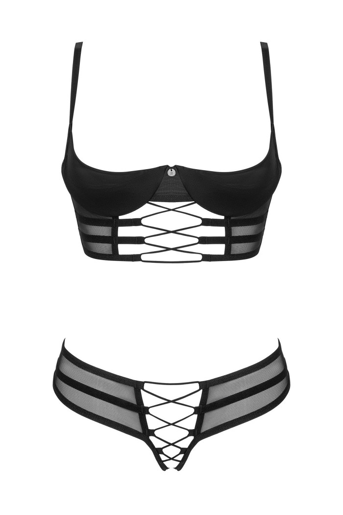 Комплект белья открытый Obsessive Roxelia set otwarty  — Заказать онлайн с доставкой