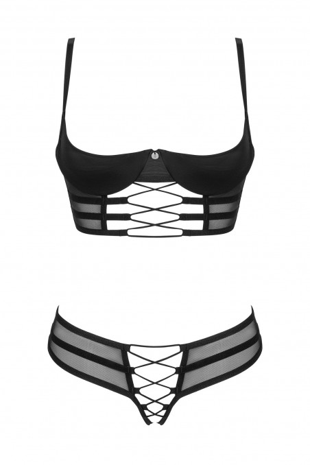 Комплект білизни відкритий Obsessive Roxelia set otwarty — Купити в Dorin.shop | Ціна, Фото