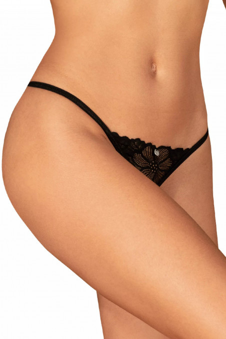 Трусики з інтимним вирізом Obsessive Serafia otwarte — Купити в Dorin.shop | Ціна, Фото
