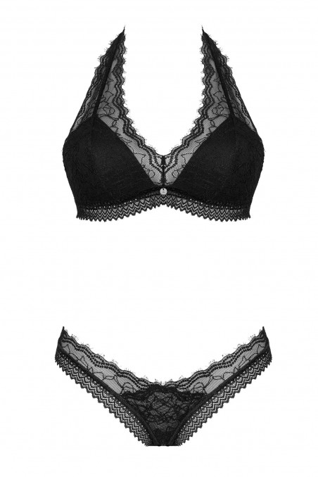 Комплект білизни мереживний Obsessive Medilla set — Купити в Dorin.shop | Ціна, Фото