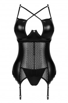 Корсет латексний з трусиками Obsessive Norides Corset — Купити в Dorin.shop | Ціна, Фото 2