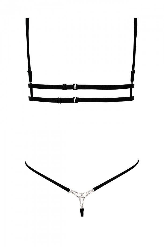 Комплект белья открытый с вырезами Anais Kyane  — Заказать онлайн с доставкой