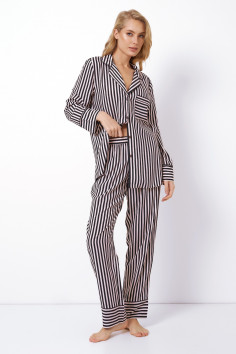 Піжама жіноча з брюками в смужку ARUELLE BRITTANY LONG — Купити в Dorin.shop | Ціна, Фото 2