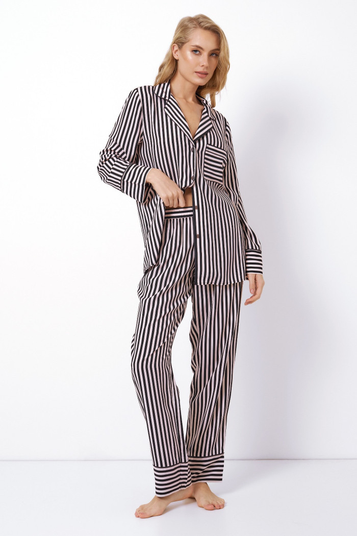 Піжама жіноча з брюками в смужку ARUELLE BRITTANY LONG — Купити в Dorin.shop | Ціна, Фото
