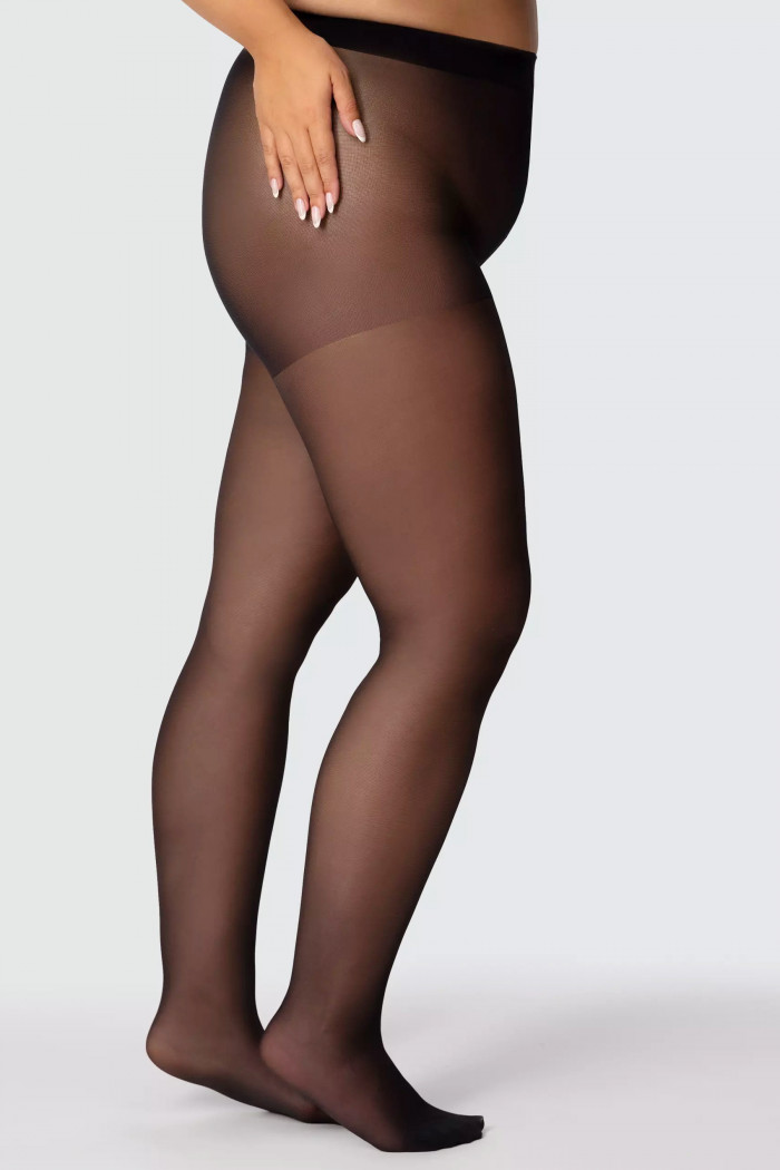 Колготки большого размера Mona Sofia 40 den  — Заказать онлайн с доставкой