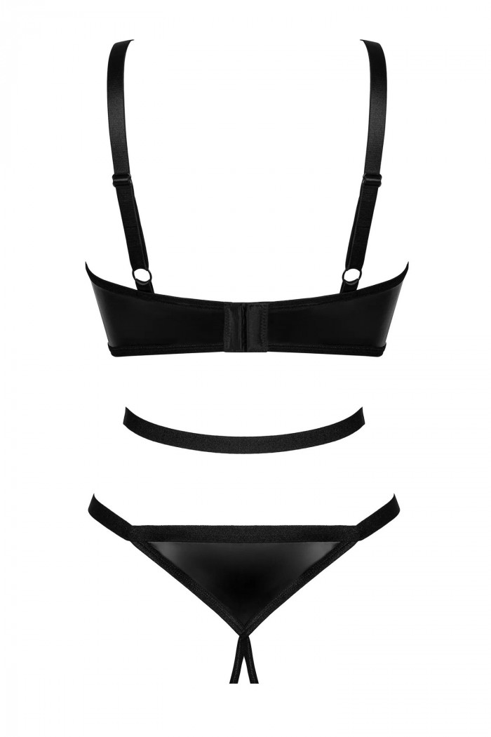 Боді латексне під шкіру з відкритим доступом Obsessive Armares — Купити в Dorin.shop | Ціна, Фото