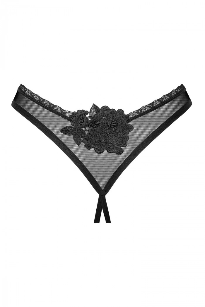 Трусики с интимным вырезом Obsessive Latinesa otwarte  — Заказать онлайн с доставкой