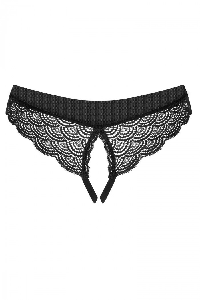 Трусики з інтимним вирізом Obsessive Chemeris otwarte — Купити в Dorin.shop | Ціна, Фото