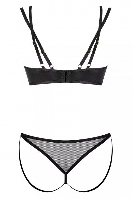 Комплект білизни з сіточкою Obsessive Nesari set — Купити в Dorin.shop | Ціна, Фото
