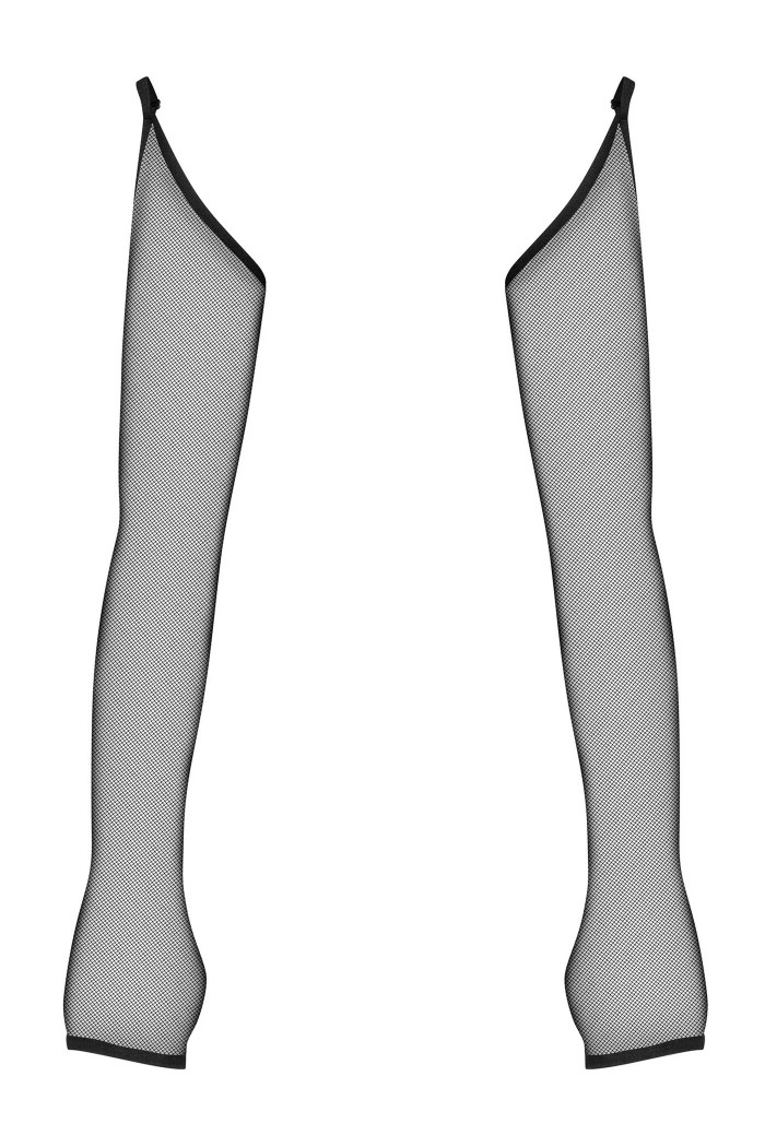 Рукавички-сіточка з відкритими пальчиками Obsessive Nesari — Купити в Dorin.shop | Ціна, Фото