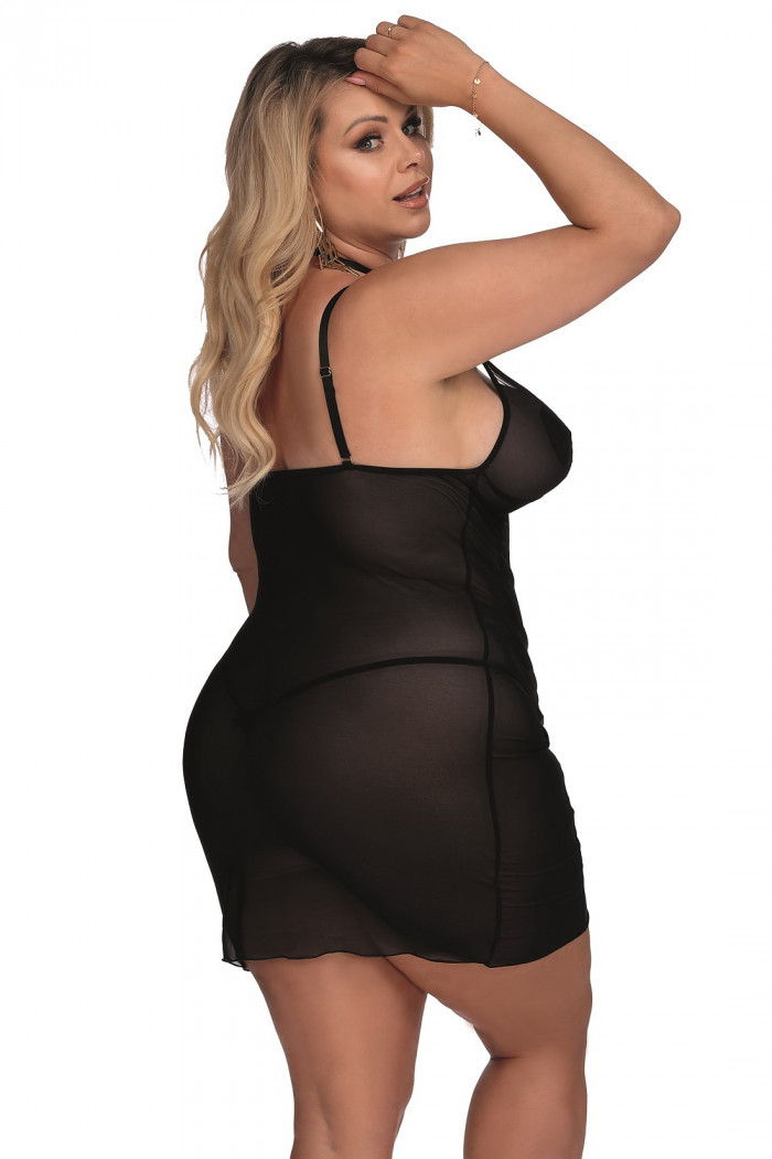 Сорочка жіноча нічна великого розміру Anais Calista — Купити в Dorin.shop | Ціна, Фото