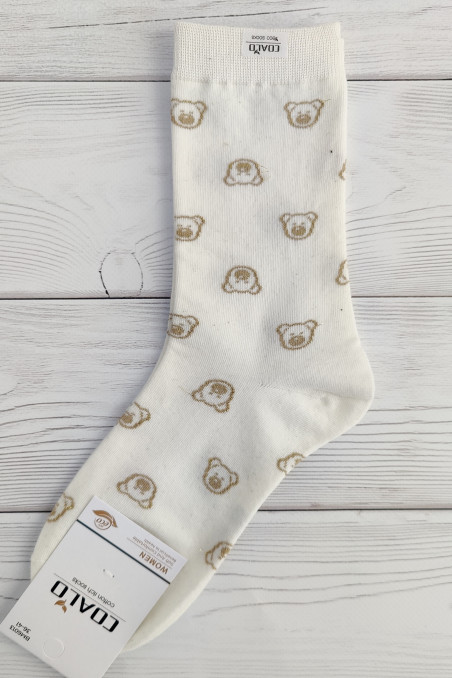 Шкарпетки бавовняні з люрексом InSecret Coalo BM6013-02 — Купити в Dorin.shop | Ціна, Фото