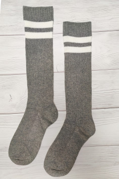 Гольфи бавовняні в рубчик зі смужками InSecret BY619 — Купити в Dorin.shop | Ціна, Фото 2