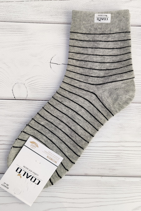 Шкарпетки бавовняні в смужку InSecret Coalo BM6017-03 — Купити в Dorin.shop | Ціна, Фото