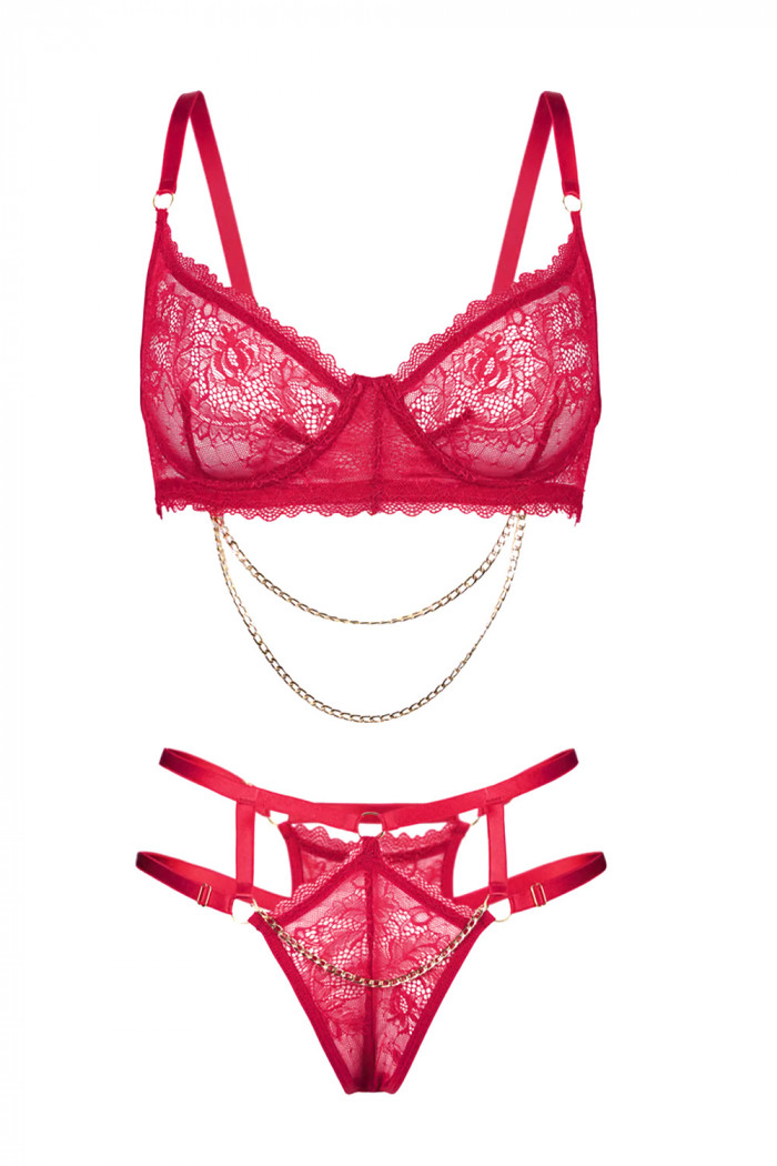 Комплект белья кружевной (бюст и трусики) Anais Aria  — Заказать онлайн с доставкой