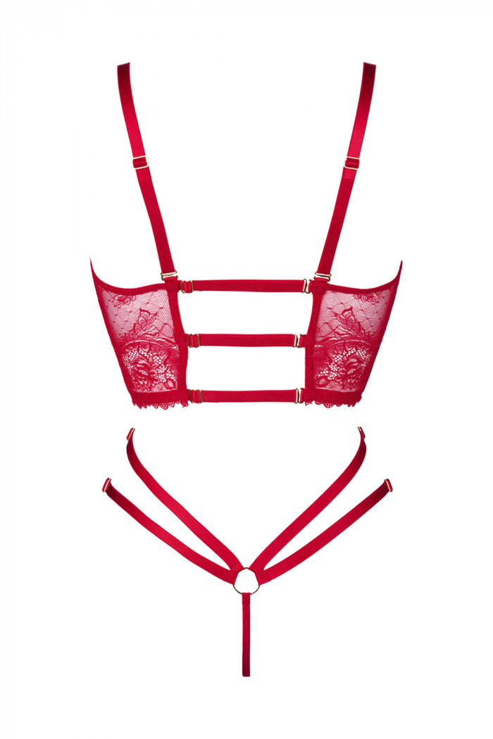 Корсет кружевной с трусиками Anais Kaia  — Заказать онлайн с доставкой