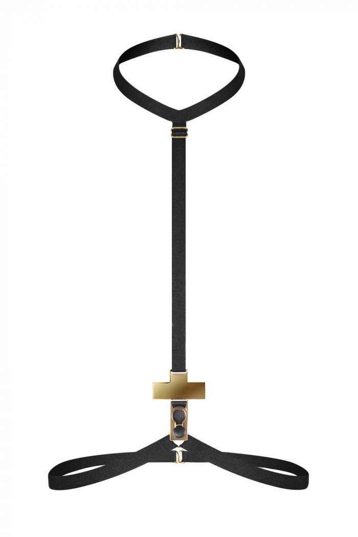 Портупея на бюст із еластичних ремінців Anais Zoey — Купити в Dorin.shop | Ціна, Фото