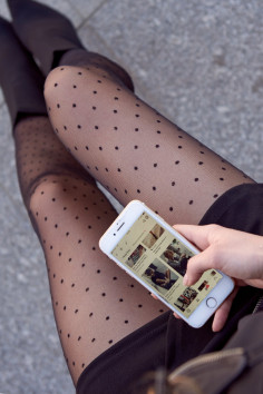 Колготки в горошок ANNES Bianca 20 den — Купити в Dorin.shop | Ціна, Фото 2