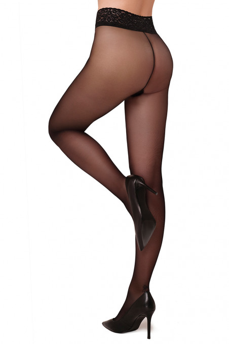 Колготки прозорі з мереживним поясом Annes Sensual 30 — Купити в Dorin.shop | Ціна, Фото