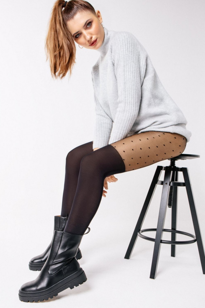 Колготки имитация чулок Annes Izzy 60 den  — Заказать онлайн с доставкой