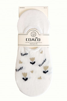 Сліди-Шкарпетки короткі бавовняні з принтом Coalo BM6903 Flowers — Купити в Dorin.shop | Ціна, Фото