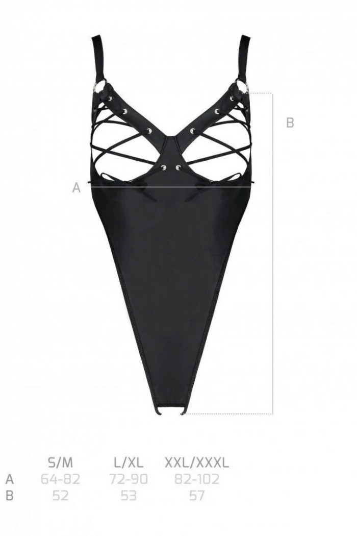 Боди под кожу с отрытым доступом Passion Celine  — Заказать онлайн с доставкой