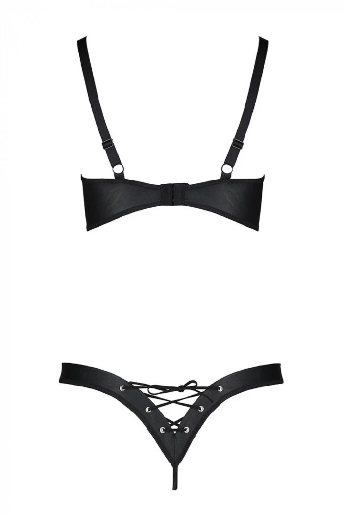 Комплект под кожу с отрытыми чашками Passion Celine bikini  — Заказать онлайн с доставкой