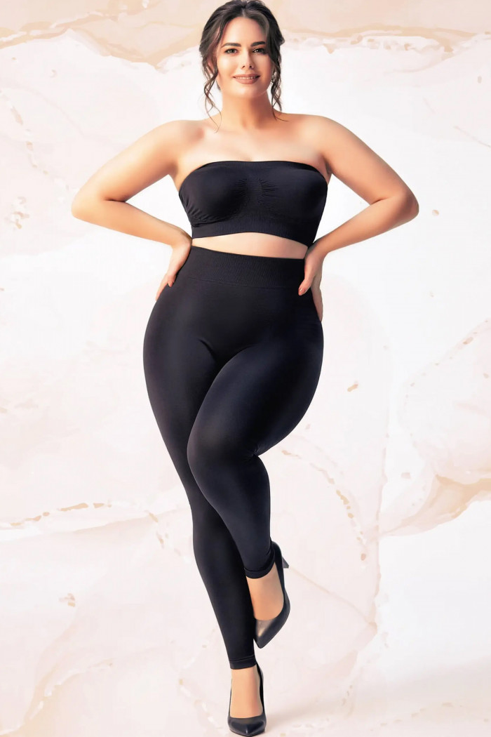 Леггинсы бесшовные большого размера GIULIA POSITIVE LEGGINGS XXL  — Заказать онлайн с доставкой