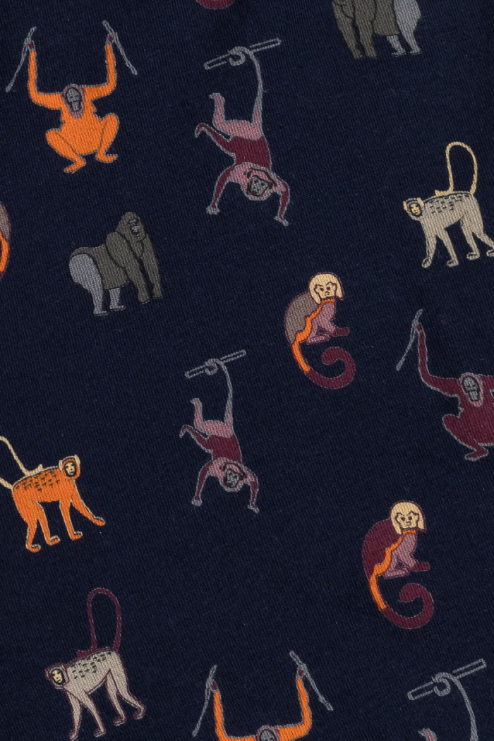 Трусы-боксеры с принтом Обезьянки Atlantic 2MH-064 (2 шт)  — Заказать онлайн с доставкой