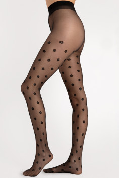 Колготки с цветочным принтом Fiore SPRING 20 den  — Заказать онлайн с доставкой 2